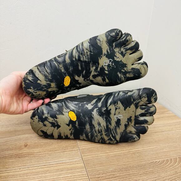 Vibram Fivefingers PFK Gray Camo Barefoot Shoes Men’s Size 7